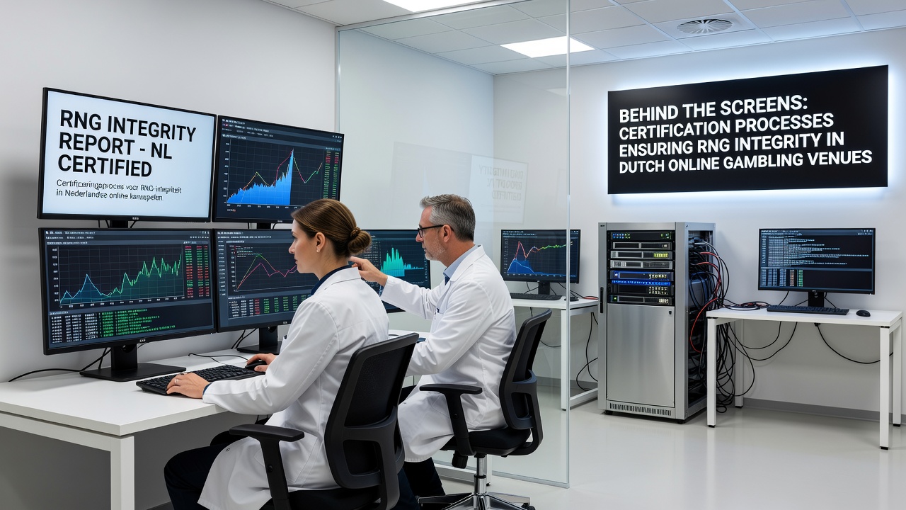 Technische inspectie van RNG-hardware en software door gecertificeerde auditors in een Nederlands testlab
