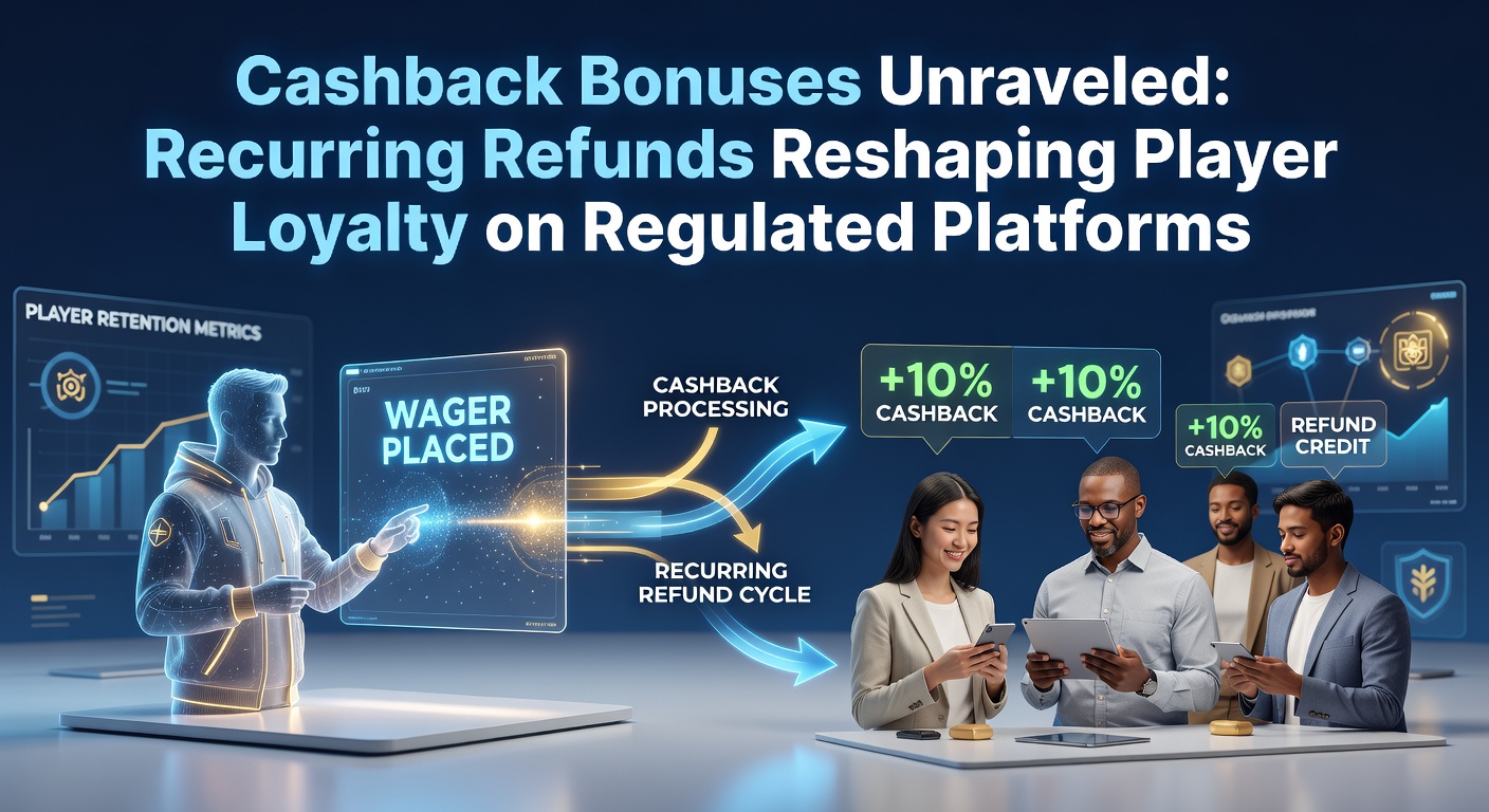 Grafiek met cashback percentages en loyaliteitsgroei op Nederlandse gokplatforms