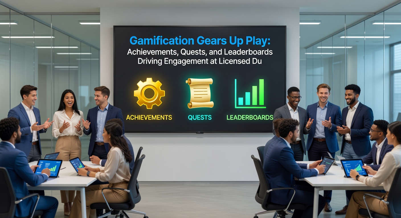 Quest-interface op een mobiel casino-app met progressiekaart, beloningen en een avontuurlijke map op een Nederlands platform