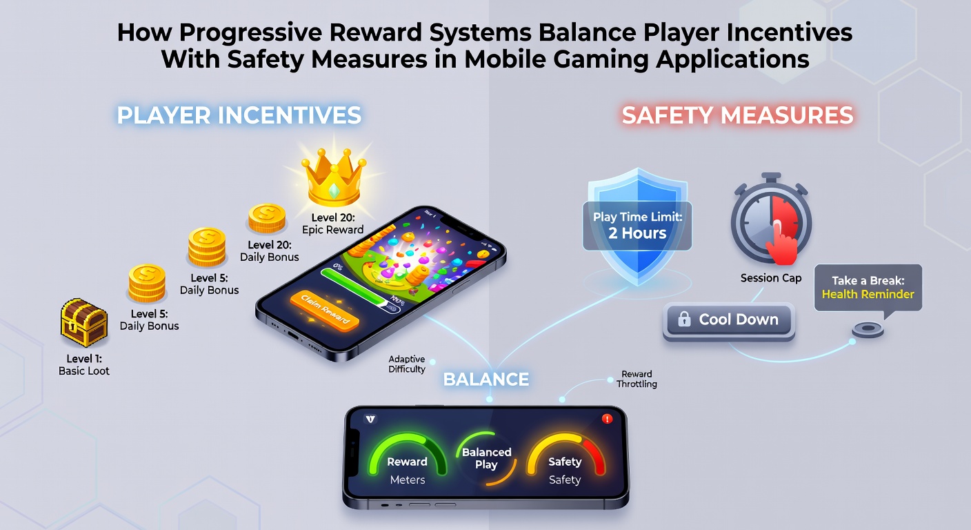Progressieve beloningssystemen in mobiele games tonen dagelijkse quests en level-ups met ingebouwde limieten voor speeltijd