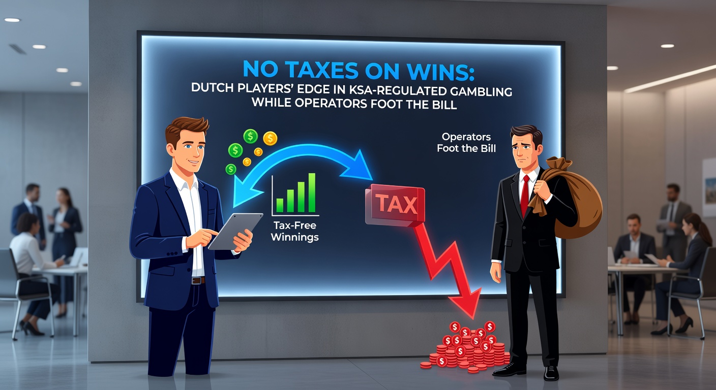 Vergelijkende infographic van belastingmodellen in Europa, met focus op Nederland's spelersvoordeel