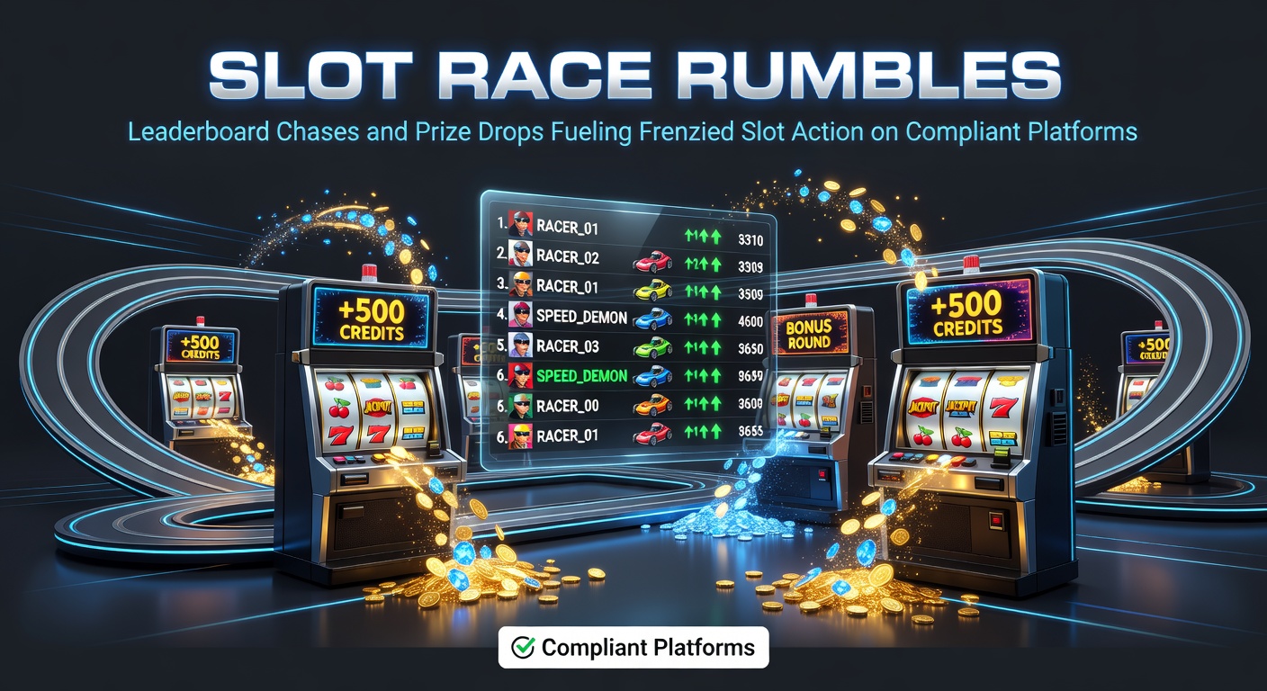 Spannende slot race leaderboard met spelers die strijden om de toppositie op een Nederlands gereguleerd casino platform