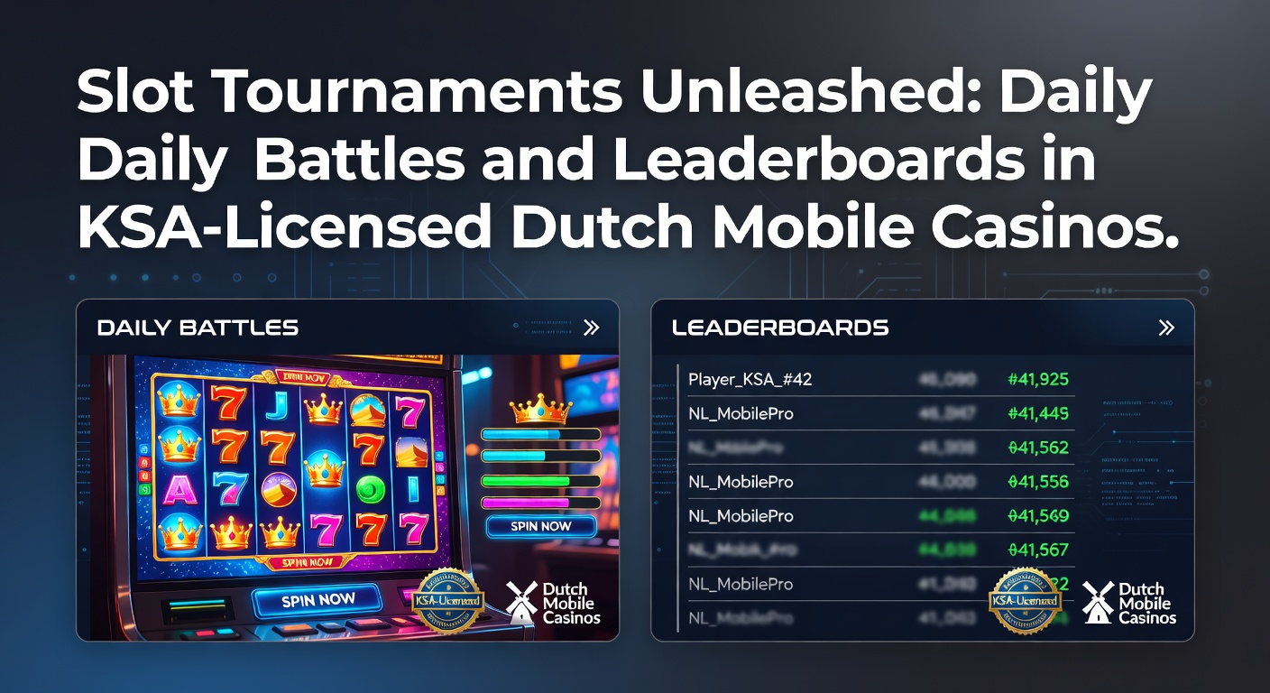 Spannend slot toernooi leaderboard op een mobiel scherm in een KSA-gelicentieerd Nederlands casino, met spelers die strijden om de toppositie
