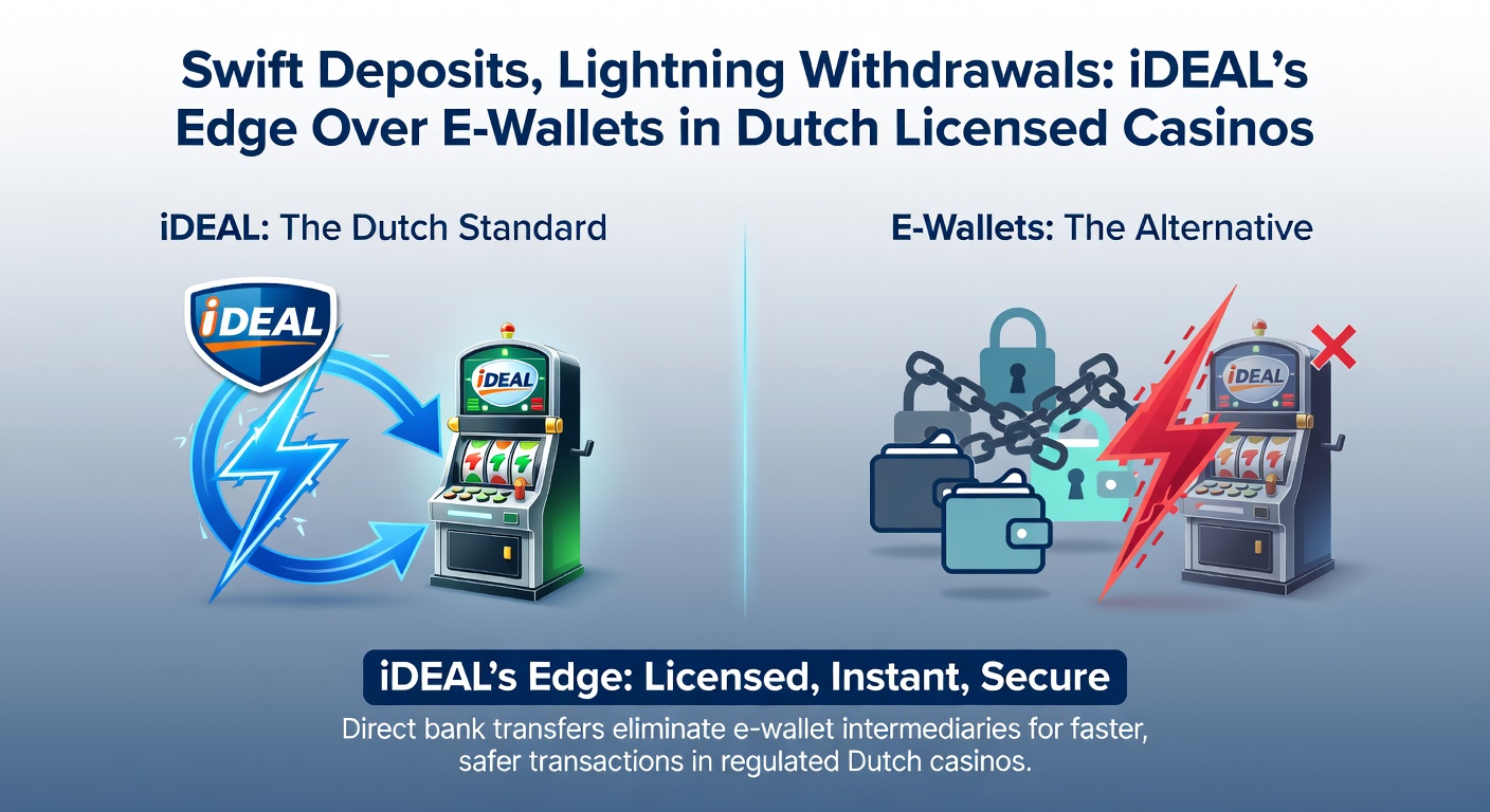 Schermafbeelding van een iDEAL-betaling in een Nederlands online casino, met directe bankoverschrijving en bevestiging